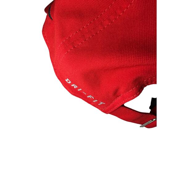 Nike Dri-Fit Heritage86 Lightweight Ball Hat Cap Ohio State Buckeyes OSFM Red - Picture 4 of 5